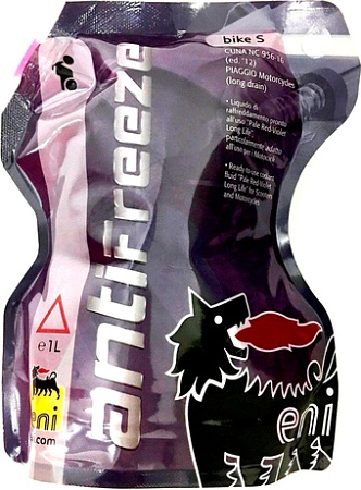 Антифриз Eni AF Bike S (1л, розовый)