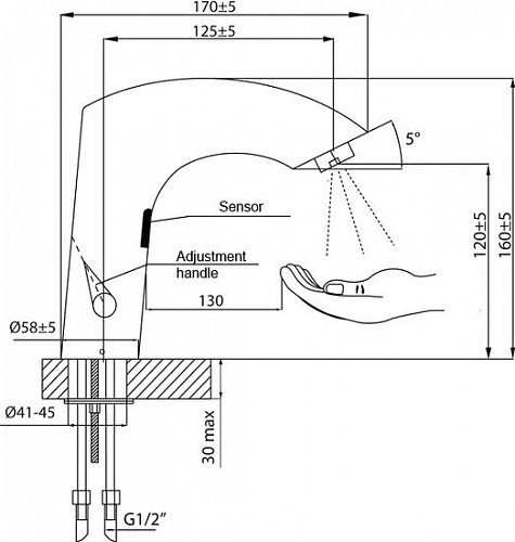 Смеситель Variosan SN207401