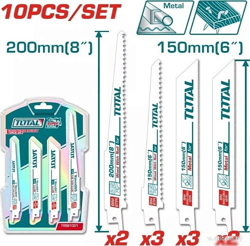 Набор пильных полотен Total TRSB1001