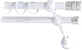 Lm Decor Цилиндр (белое золото, гладкая, 2.8м 16мм, 2 ряда)