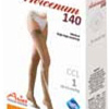 Чулки компрессионные Aries Avicenum 140 тонкие с кружевом и закрытым носком 9999 (L, normal)
