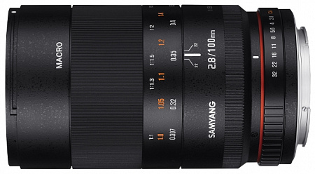 Объектив Samyang 100mm f/2.8 ED UMC Macro 4/3