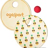 Теннис OgoSport Surf Paddle Ball Hangtag PBW02