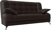 Диван Mio Tesoro Пальма 498 (экокожа, коричневый)