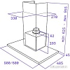 Кухонная вытяжка TEKA Wish Maestro Ultraslim DLH 686 T