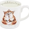 Royal Worcester Wrendale Designs Лисята MMRS4020-XD