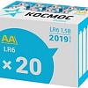 Батарейка КОСМОС LR6 20BOX KOCLR620BOX 20 шт