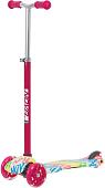 Самокат Novatrack RainBow Start Graffiti 120.NRAINBOW.WPN20 (розовый)