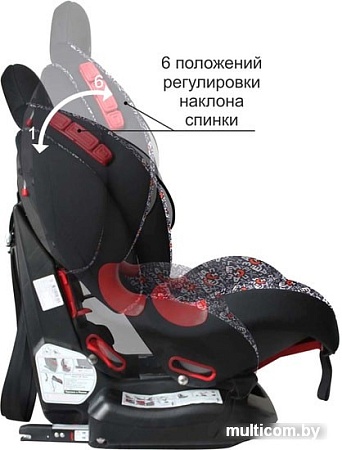 Автокресло Siger Art Кокон ISOfix (алфавит)