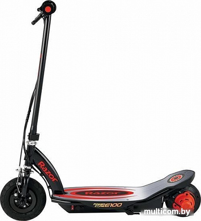 Электросамокат Razor Power Core E100 (алюминиевая дека, красный)