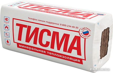 KNAUF Insulation Тисма TS 038 100x600x1300 (8 шт, 6.24 м.кв.)