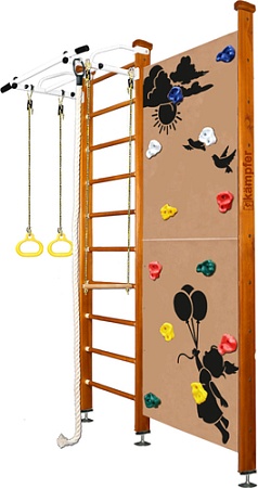 Детский спортивный комплекс Kampfer Jungle Ceiling Girl (стандарт, классический/белый)