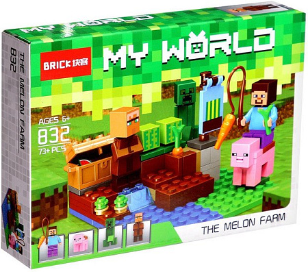 Конструктор Brick Мой мир 7846687