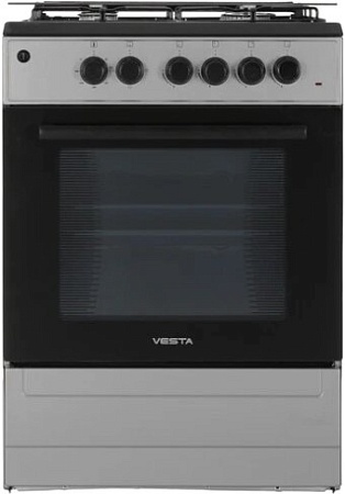 Кухонная плита VESTA Valencia VGE 10-E (серый)