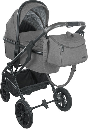 Универсальная коляска Indigo Carry (3 в 1, серый)