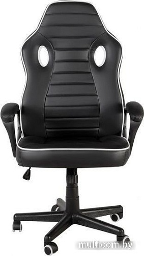 Кресло Меб-ФФ MF-3041 (черный/белый)