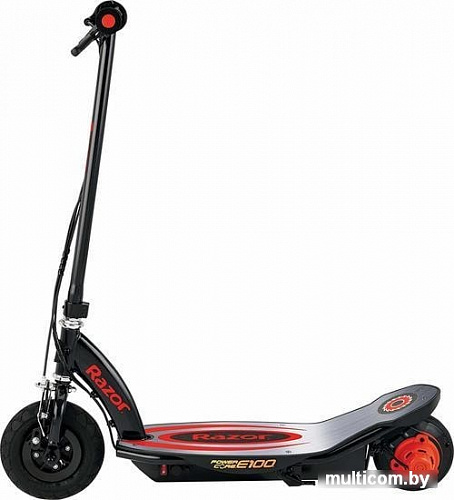 Электросамокат Razor Power Core E100 (алюминиевая дека, красный)