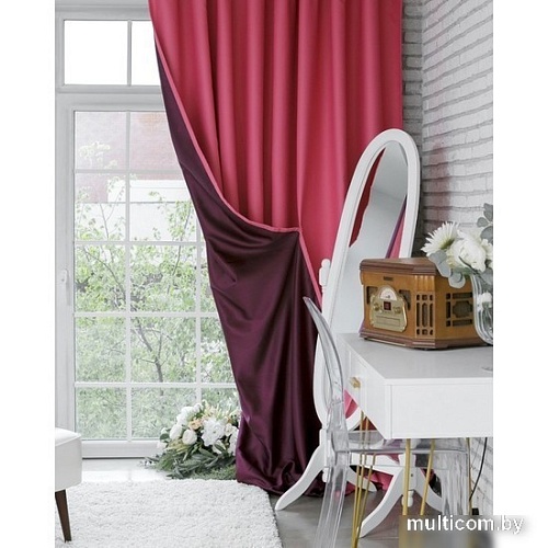 Штора Этель 4300903 2.7x3 м (розовый, 1 шт)