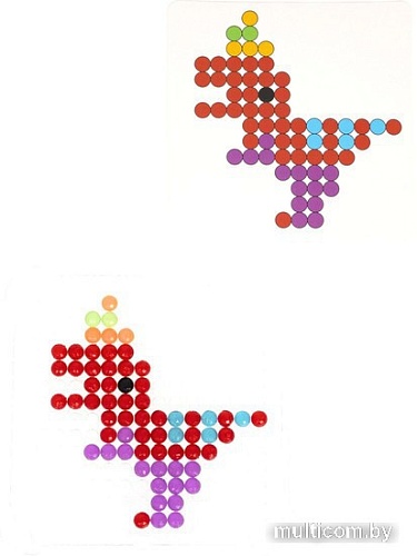 Аквамозаика Bondibon Аквамозаика. Праздничные динозавры ВВ5250