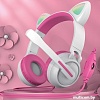 Наушники QUMO Game Cat (белый/розовый)