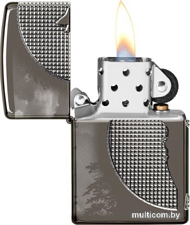 Зажигалка Zippo 49353 Armor High Polish Black Ice