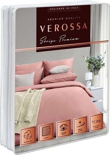 Постельное белье Verossa Stripe сем. Rouge VRT 3035 70076 ST13 23