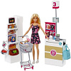 Кукла Barbie Супермаркет FRP01