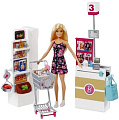 Кукла Barbie Супермаркет FRP01