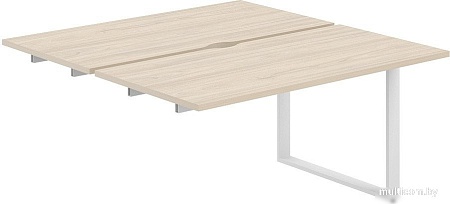 Стол Norden Приставка 320x143.8x75 AG.126.AR.V.72.WH (белый/акация равелло)