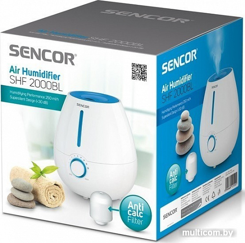 Увлажнитель воздуха Sencor SHF 2000BL