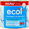 Алкидная грунтовка Ecol ГФ-021 (2.4 л, красно-коричневый)