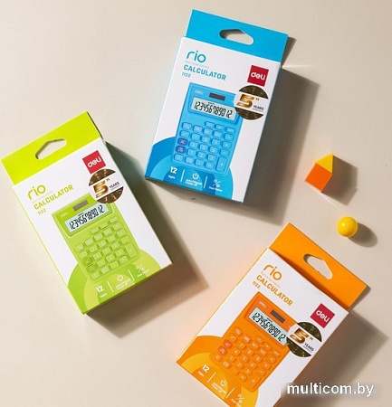 Бухгалтерский калькулятор Deli E1122/OR