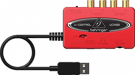 Аудиоинтерфейс BEHRINGER U-Control UCA222