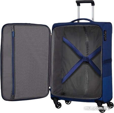 Чемодан-спиннер American Tourister Instago Navy/Bright Blue 68 см
