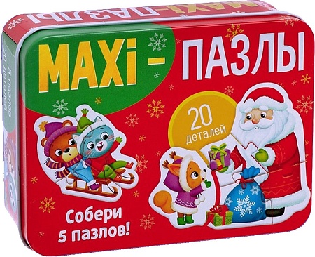 Развивающая игра Puzzle Time Новогоднее чудо 7663052 (20 эл)