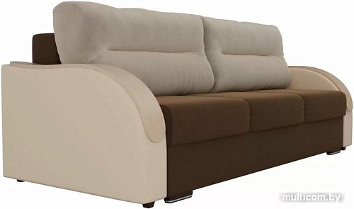 Диван Лига диванов Дарси 102117 (коричневый/бежевый)