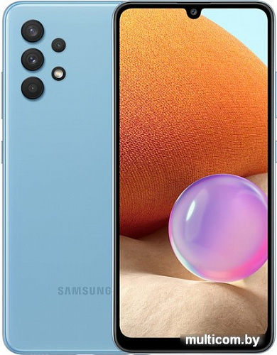 Смартфон Samsung Galaxy A32 SM-A325F/DS 4GB/64GB (голубой)