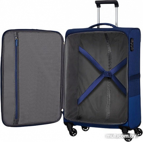 Чемодан-спиннер American Tourister Instago Navy/Bright Blue 68 см