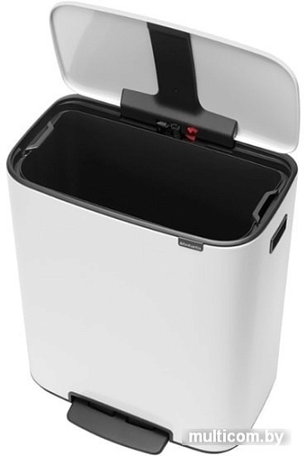 Brabantia Bo Pedal Bin 60 л (белый)