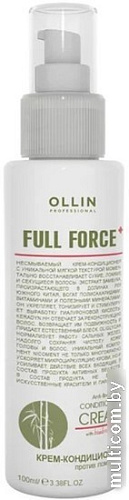 Крем Ollin Professional Hair & Scalp Purfying против ломкости с экстрактом бамбука 100 мл