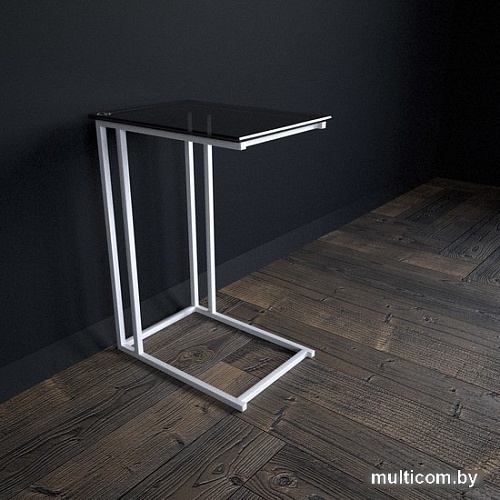 Приставной столик RasGar Престиж РСГР.001.000-0002 (черный/белый)