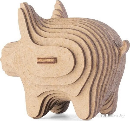 3Д-пазл Eco-Wood-Art Мини. Свинка