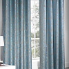 Комплект штор Nivasan Мрамор 10 на люверсах 1.5x2.6 м (бирюзовый)