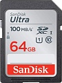 Карта памяти SanDisk Ultra SDXC SDSDUN4-064G-GN6IN 64GB