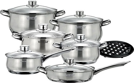 Набор кастрюль Vitesse Magnolia VS-1002