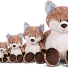 Классическая игрушка Nici Снежная лиса Нордин 47284 (35 см)