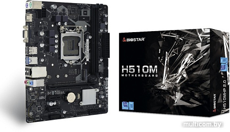 Материнская плата BIOSTAR H510MHP 2.0 Ver. 6.0