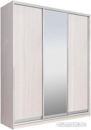 Шкаф-купе Рэйгрупп 233450 YYX Elgon РГ-07.02 (ясень снежный/хром)