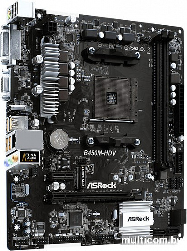 Материнская плата ASRock B450M-HDV