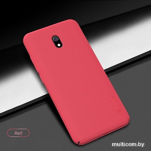 Чехол Nillkin Super Frosted Shield для Xiaomi Redmi 8A (красный)
